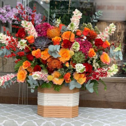 Basket Full of Orange