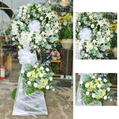 Sweet Devotion - Funeral Flower Standee